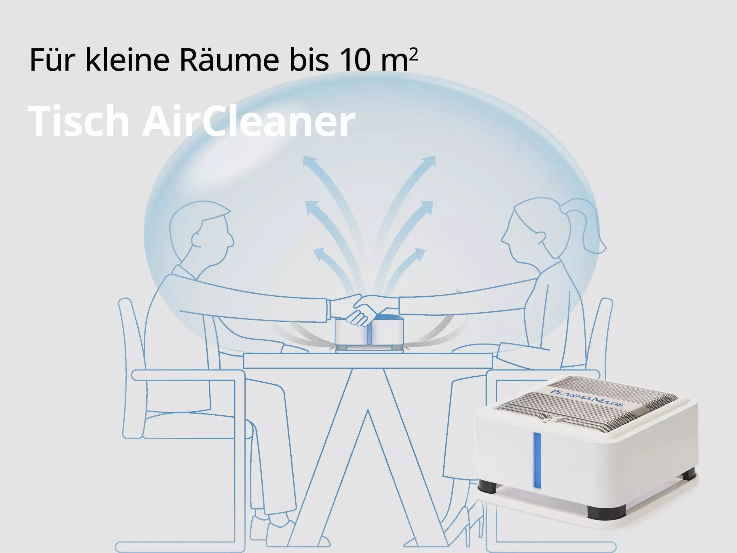 Tisch AirCleaner Raumluftreiniger V2