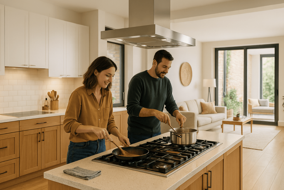 Luftreinigung im Hotel : 2 Köche präsentieren ihr Live Cooking 